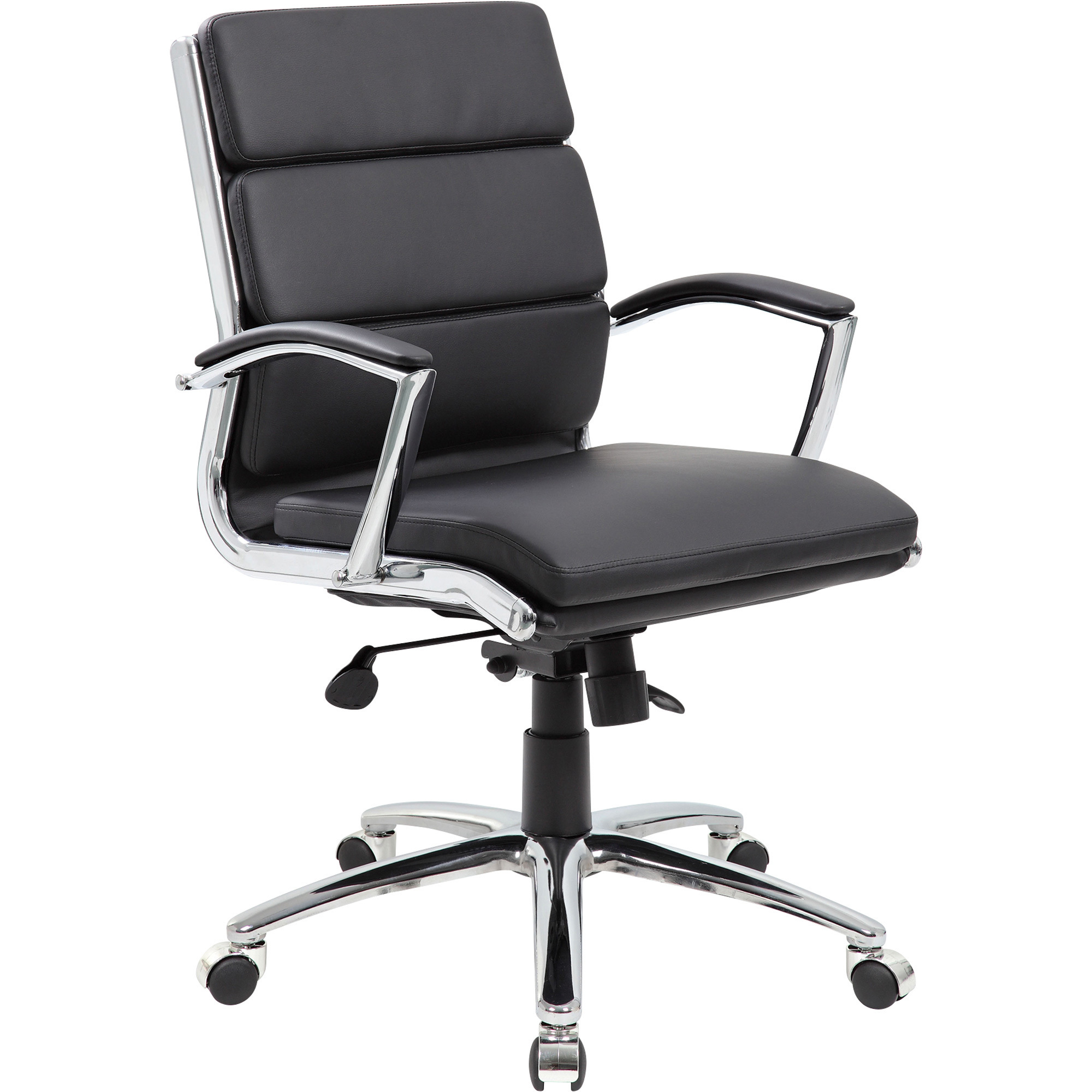 Norstar BOSS Mid-Back Executive Chair, Black, Model# B9476-BK